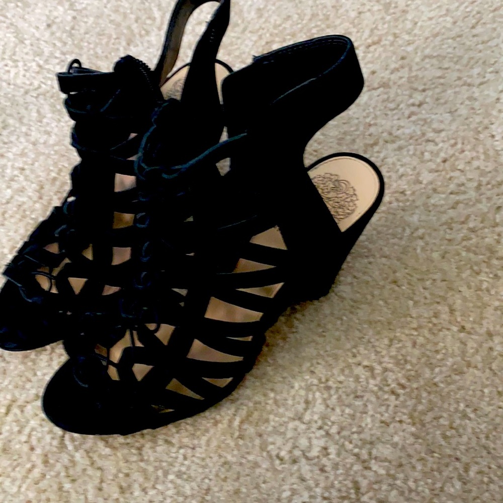 Fairly used. Vince camuto.suade